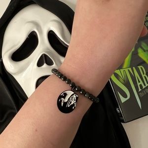 Horror GhostFace Charm Bracelet